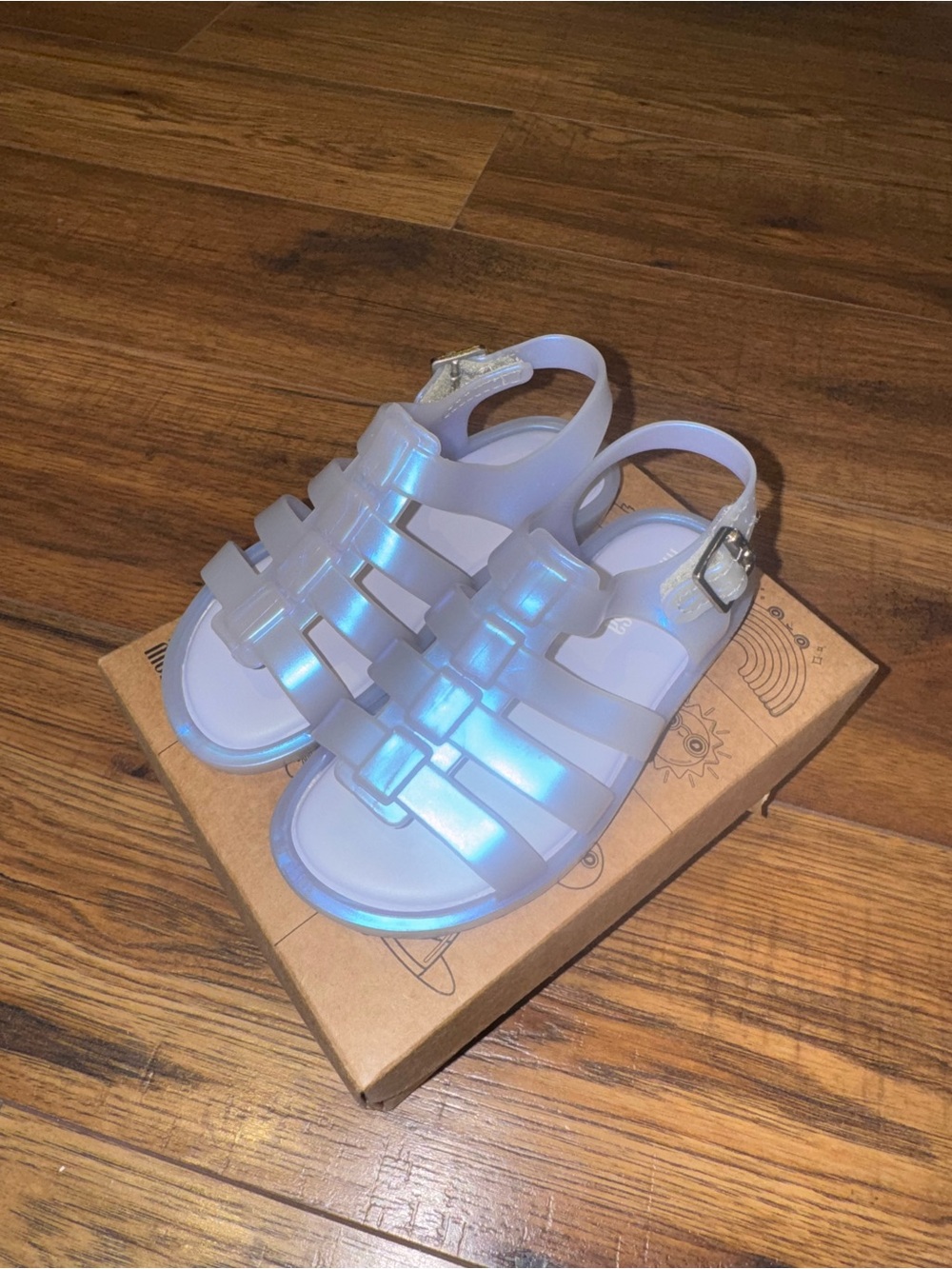 New- Mini Melissa Jelly Sandals size 9